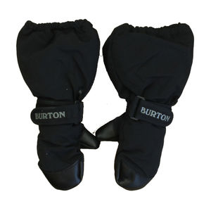 Burton Boys Black Mittens size: 2-5T